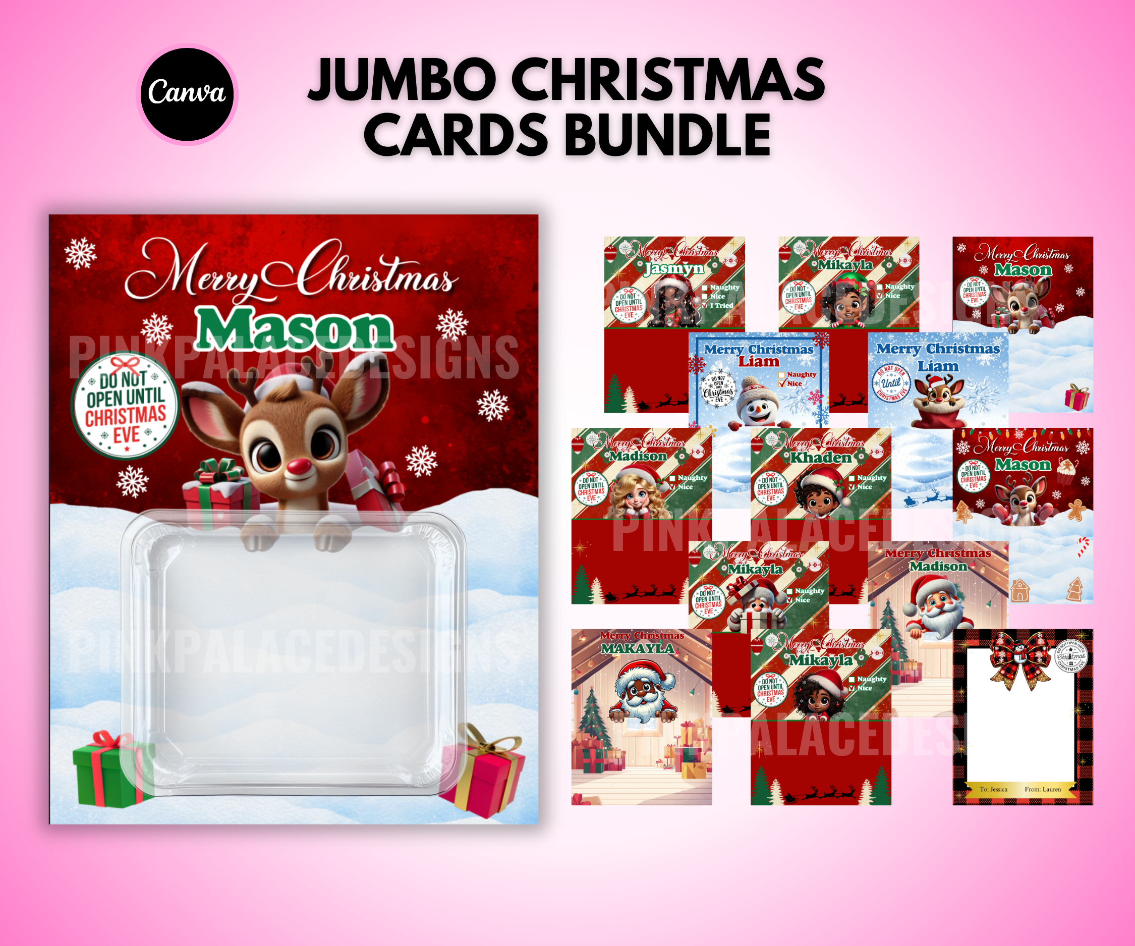 Jumbo Christmas Card Bundle