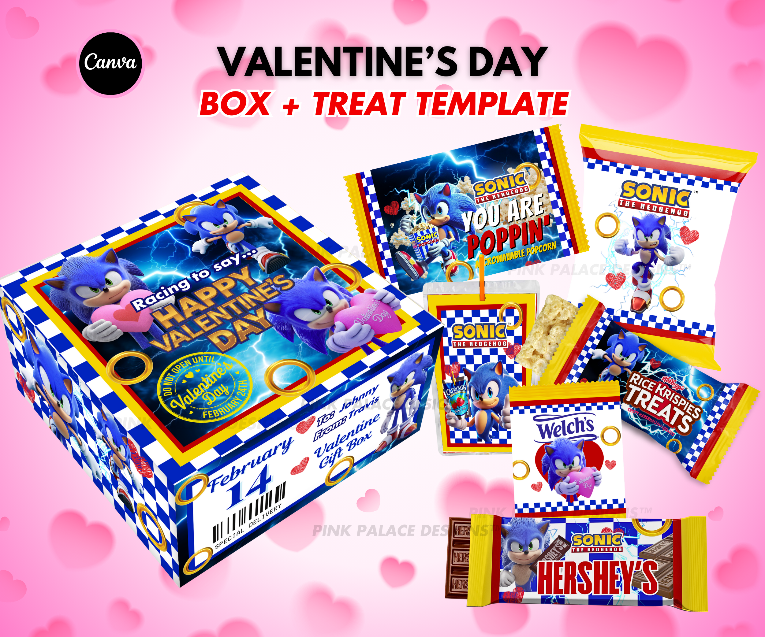 Hedgehog Valentine Day Box