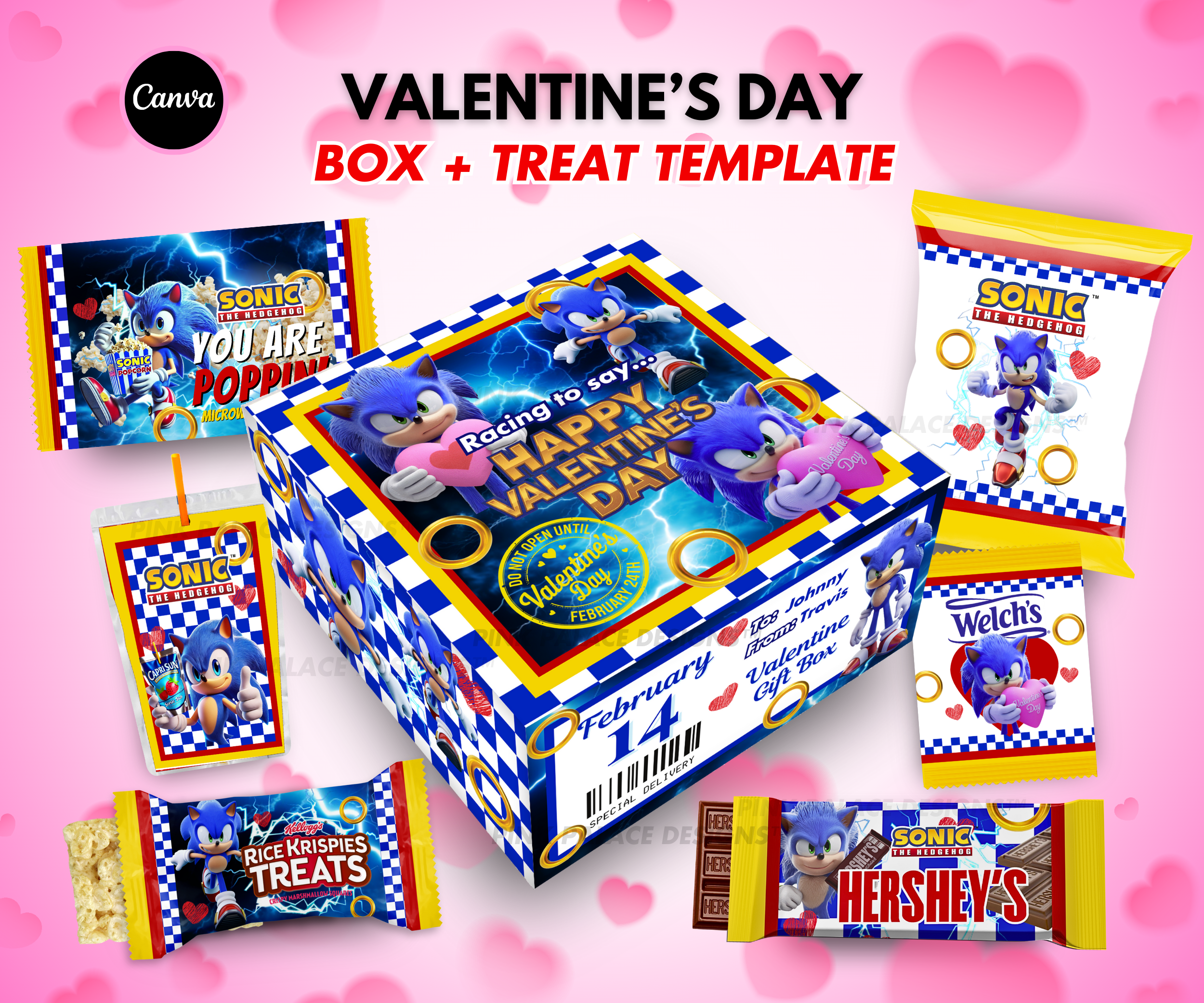 Hedgehog Valentine Day Box