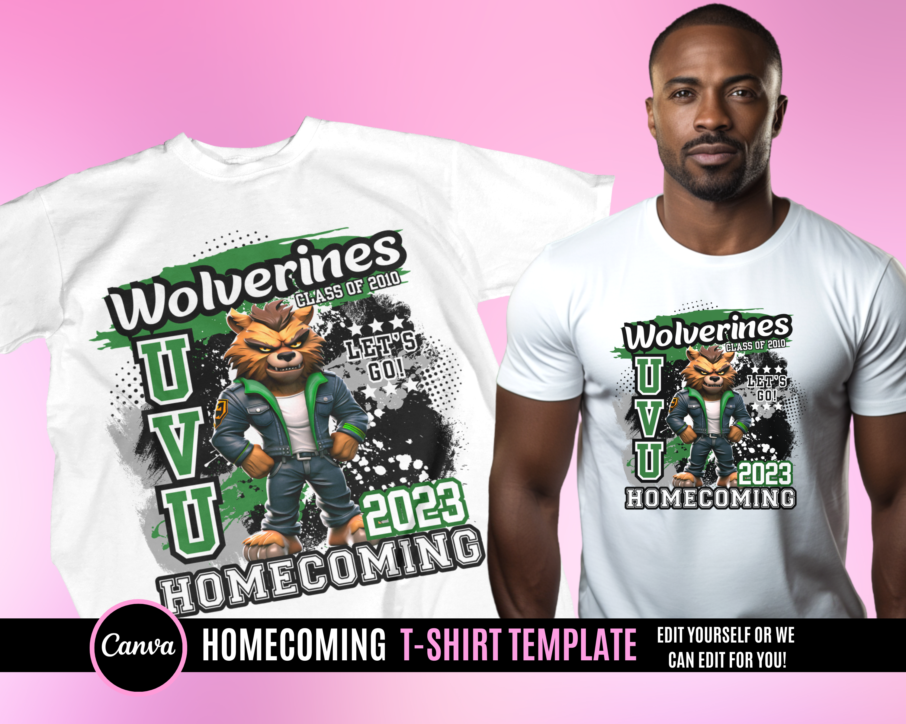 Wolverine Homecoming Design Template