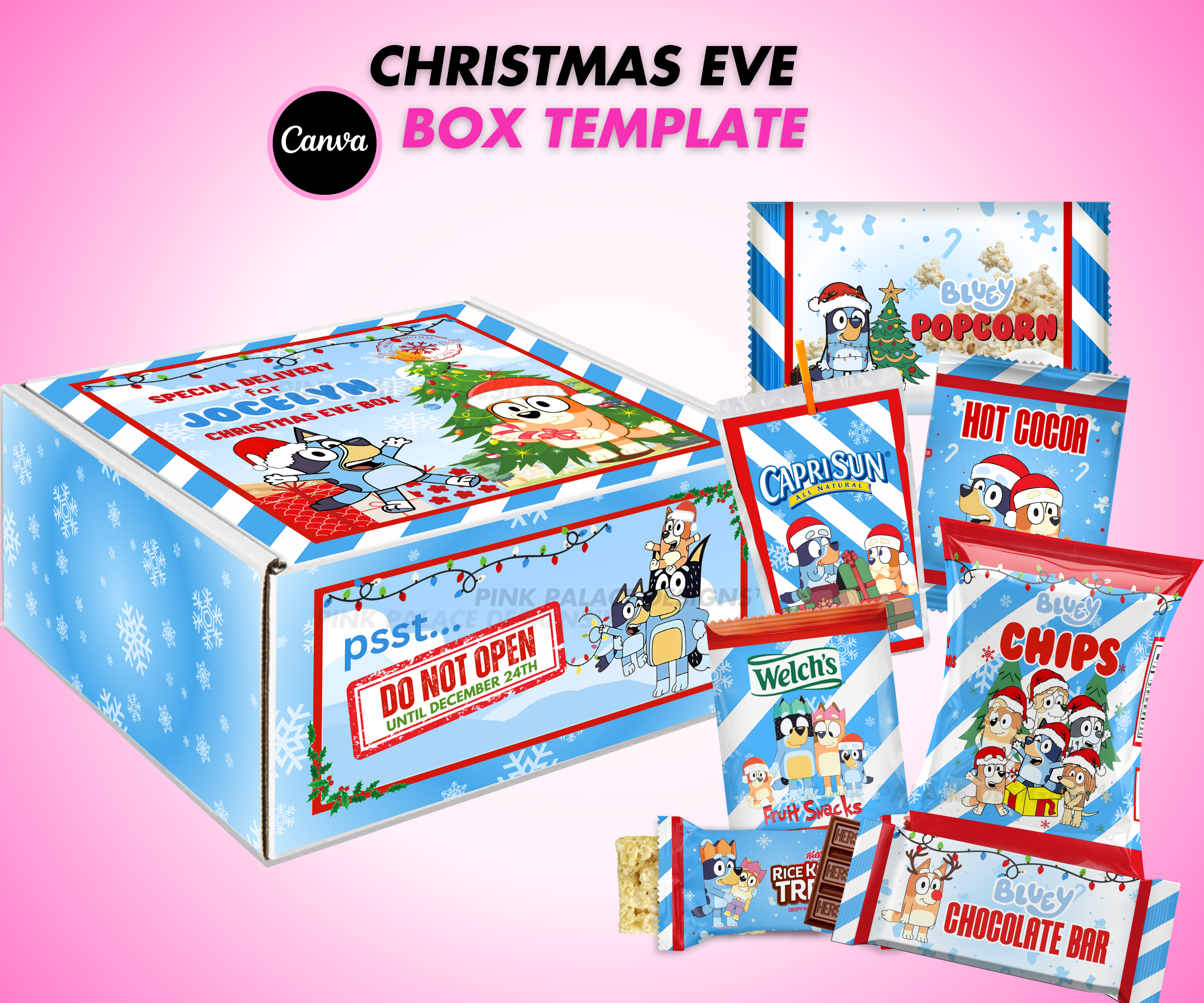 Bluey Christmas Eve Box