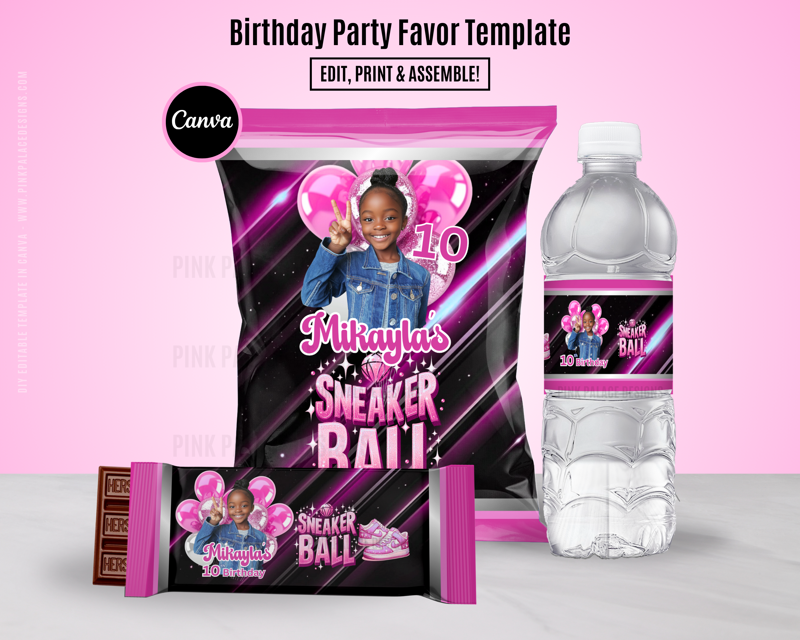 Sneaker ball Party Favor Bundle