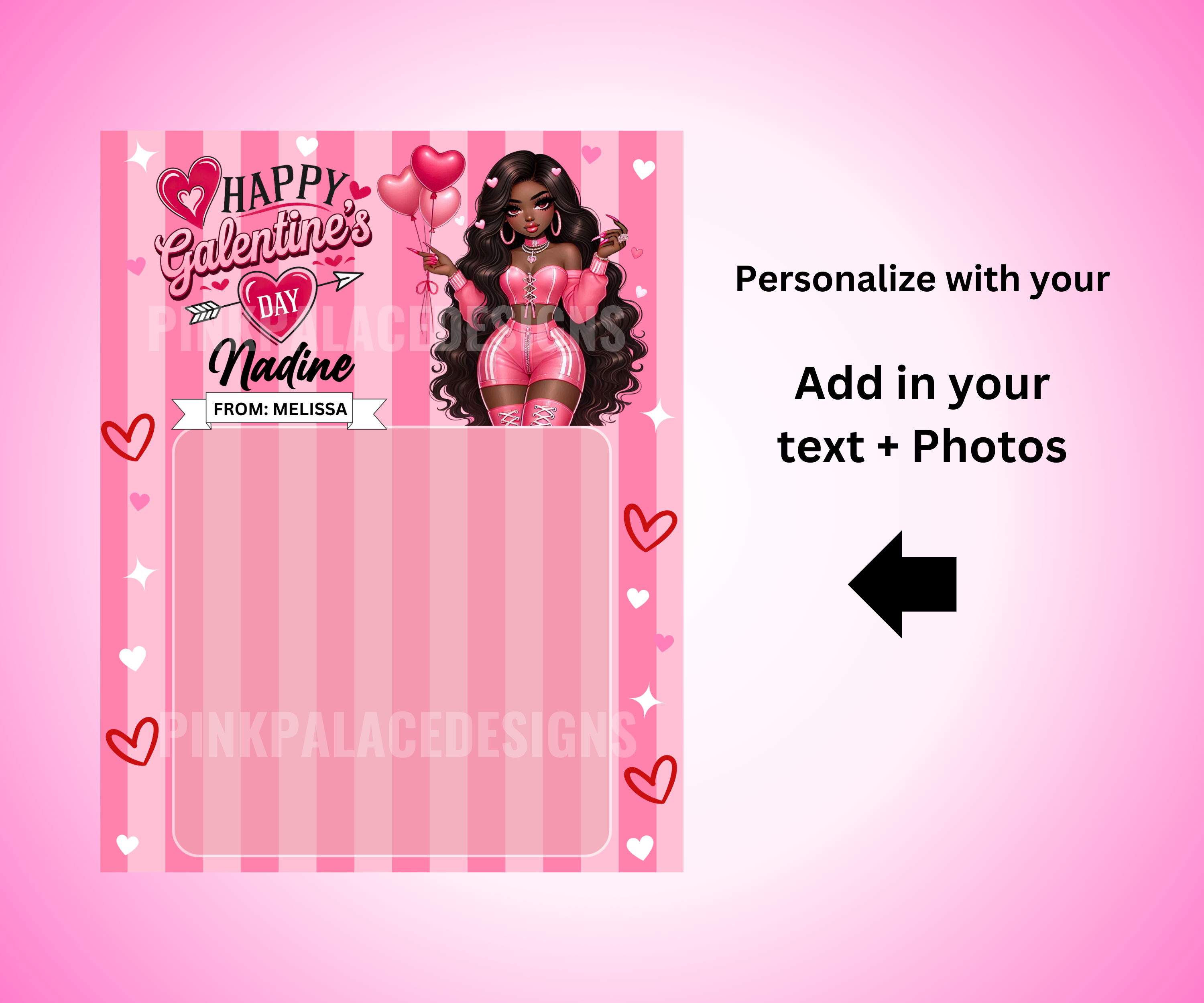 Galentine Jumbo Card