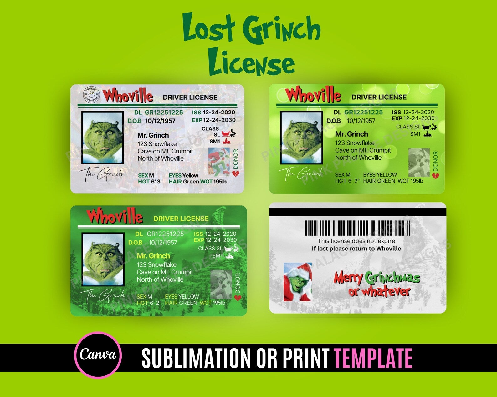 Lost Grinch License