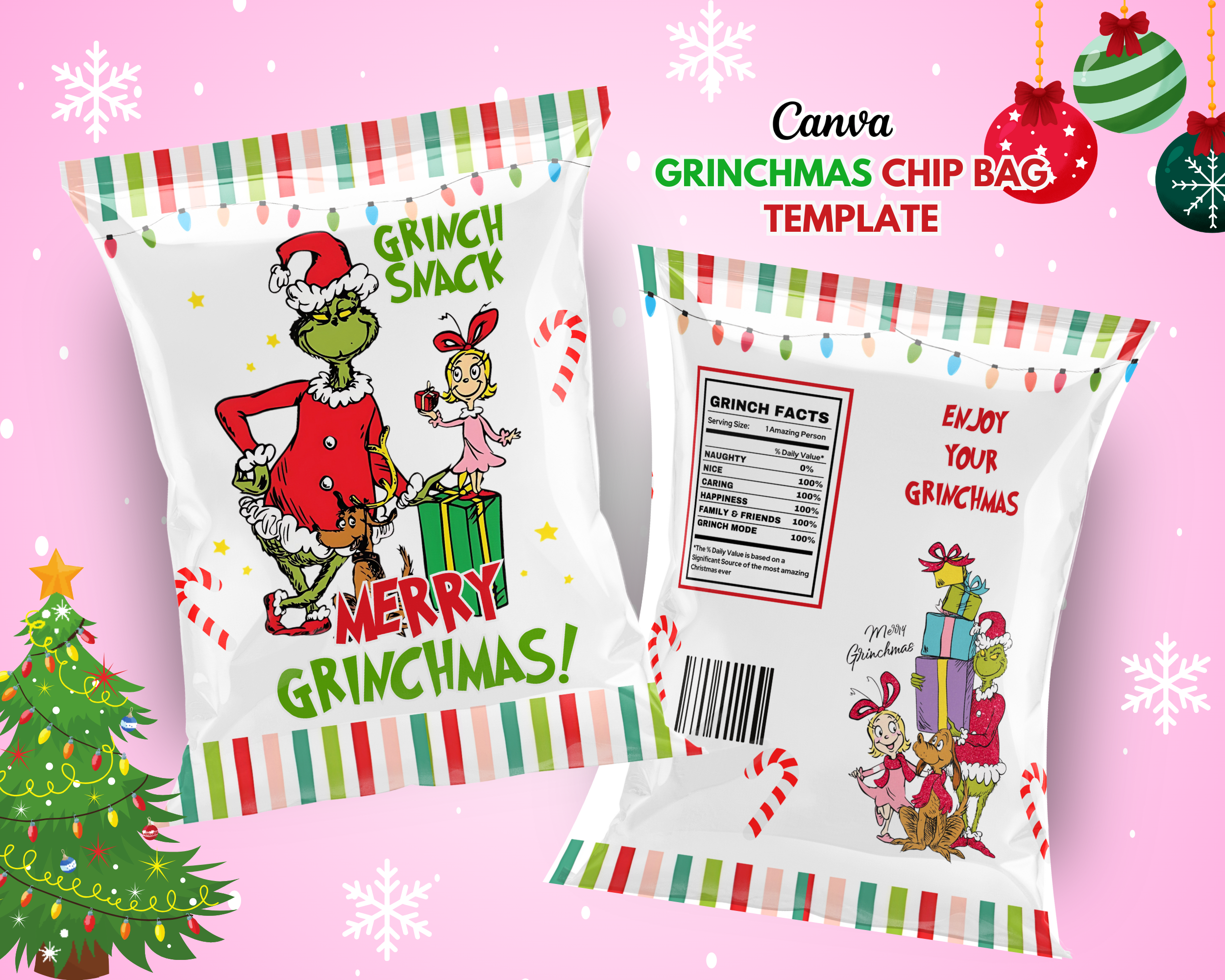 Grinchmas Chip Bag