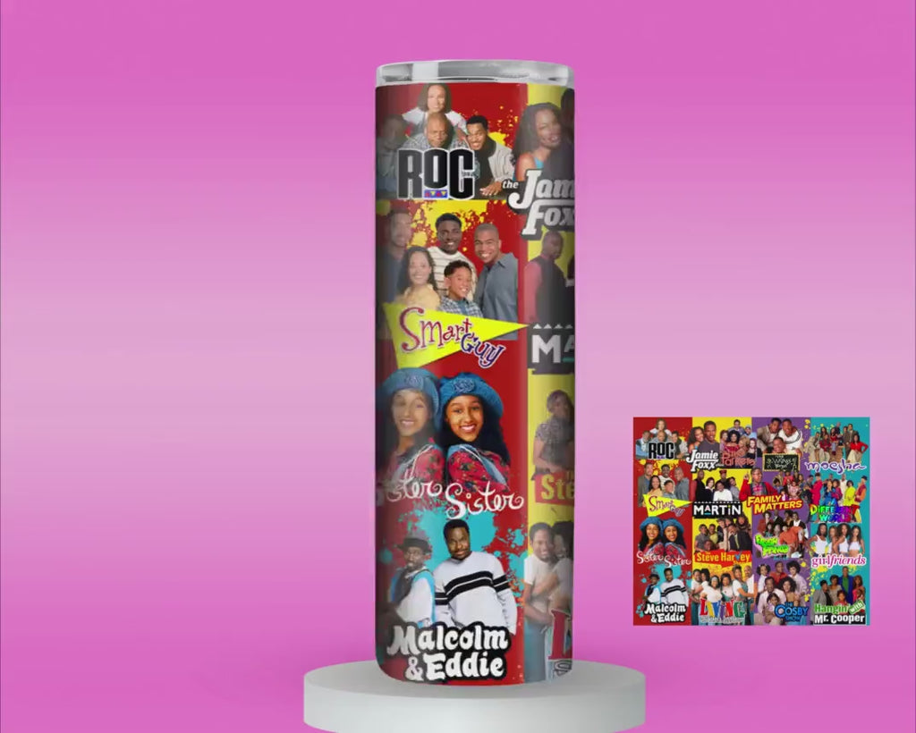 90s girl Tumbler Wrap Bundle