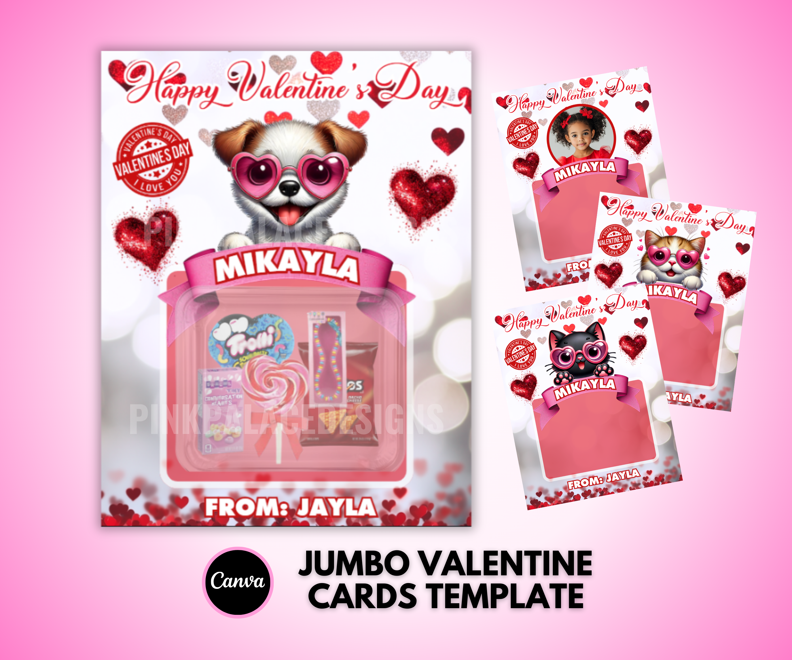 Valentines Day Kid Card Bundle